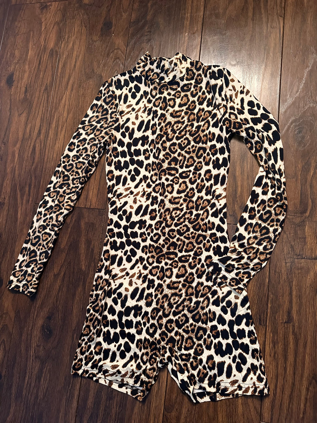 Leopard Playsuit