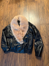 Load image into Gallery viewer, Faux fur leather jackets
