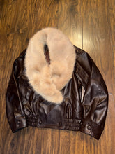 Load image into Gallery viewer, Faux fur leather jackets
