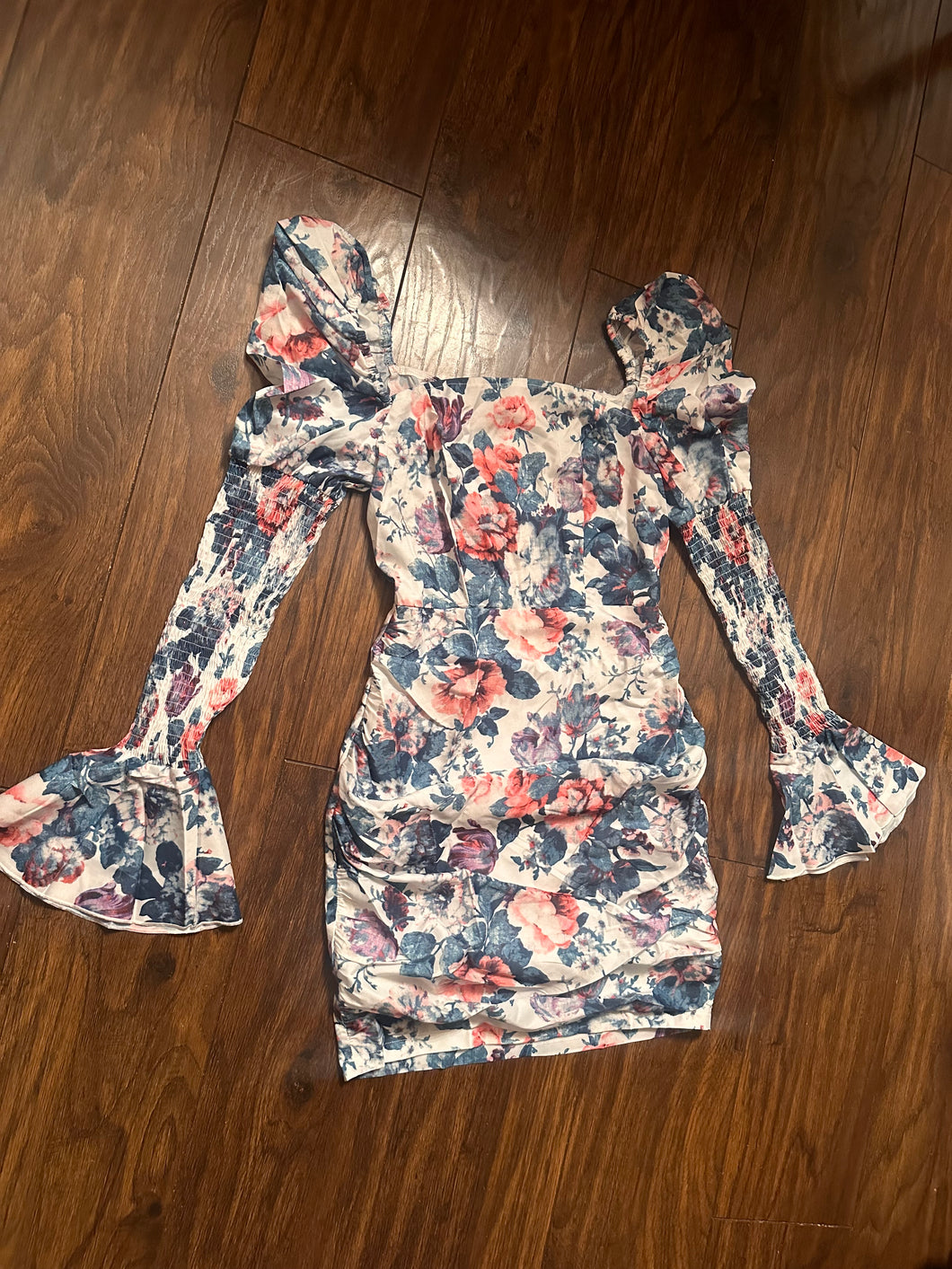 Floral mini dress