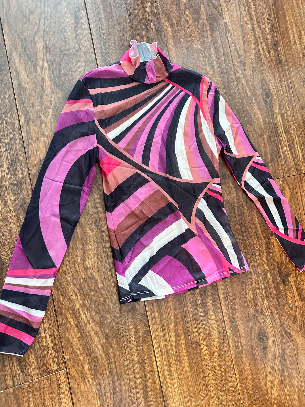 Mesh retro top
