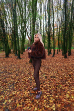 Load image into Gallery viewer, Brown fur coat
