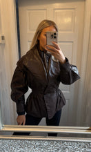 Load image into Gallery viewer, Brown leather jacket

