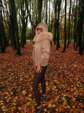 Load image into Gallery viewer, Fox fur cardigan
