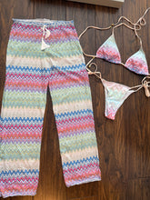 Load image into Gallery viewer, 3 piece bikini &amp; trouser set
