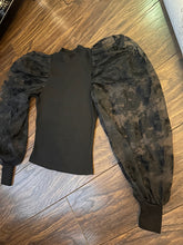 Load image into Gallery viewer, Mesh sleeve top
