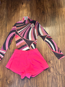 Mesh retro top