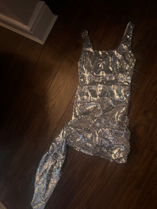 Sequin mini dress