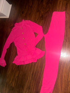 Ruffle tracksuit