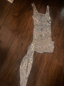 Sequin mini dress