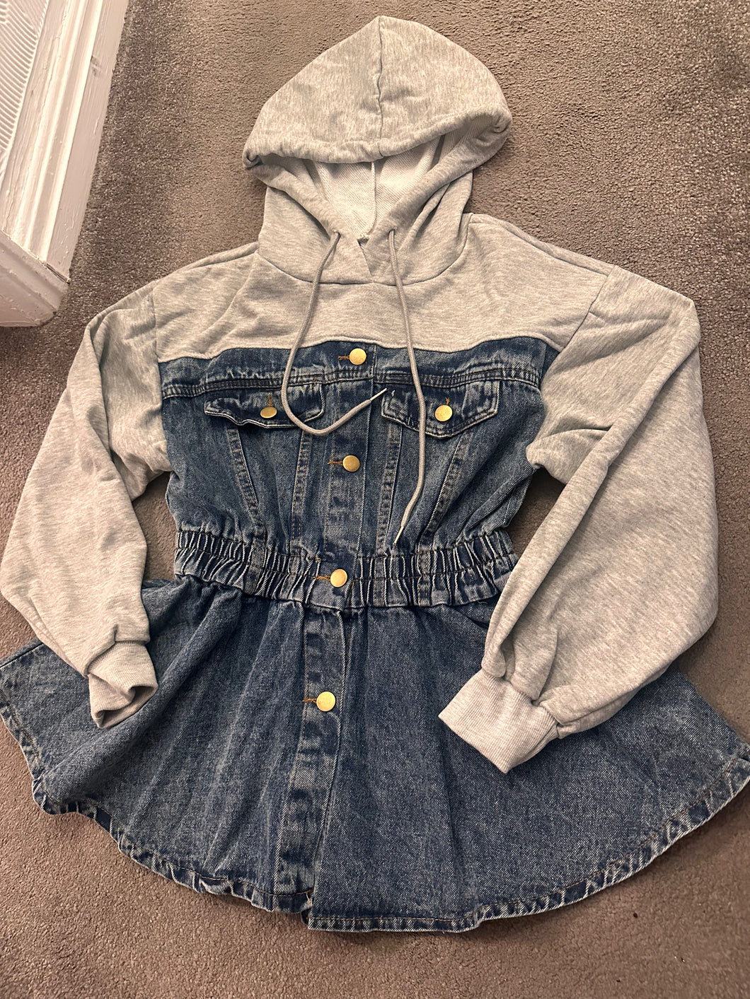 Peplum Hoodie