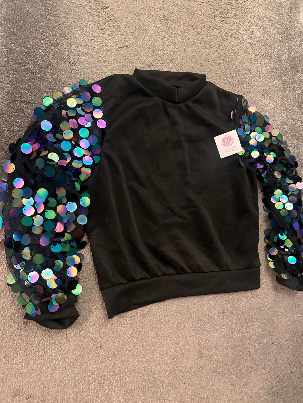 Sequin jumper