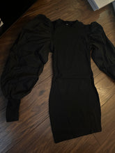 Load image into Gallery viewer, Puff sleeve mini dress
