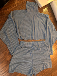 Waffle lounge set