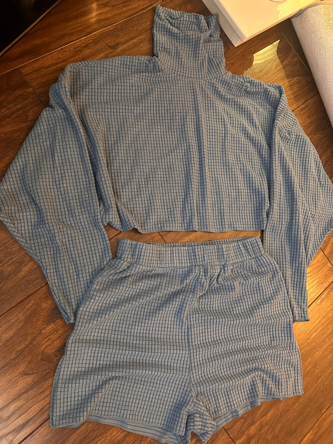 Waffle lounge set