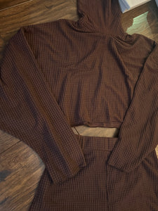 Waffle lounge set