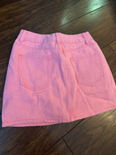 Load image into Gallery viewer, Diamante denim mini skirt
