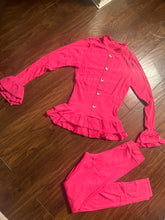 Load image into Gallery viewer, Ruffle tracksuit
