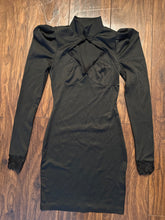 Load image into Gallery viewer, High neck lace dress
