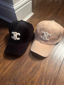 Corduroy cap