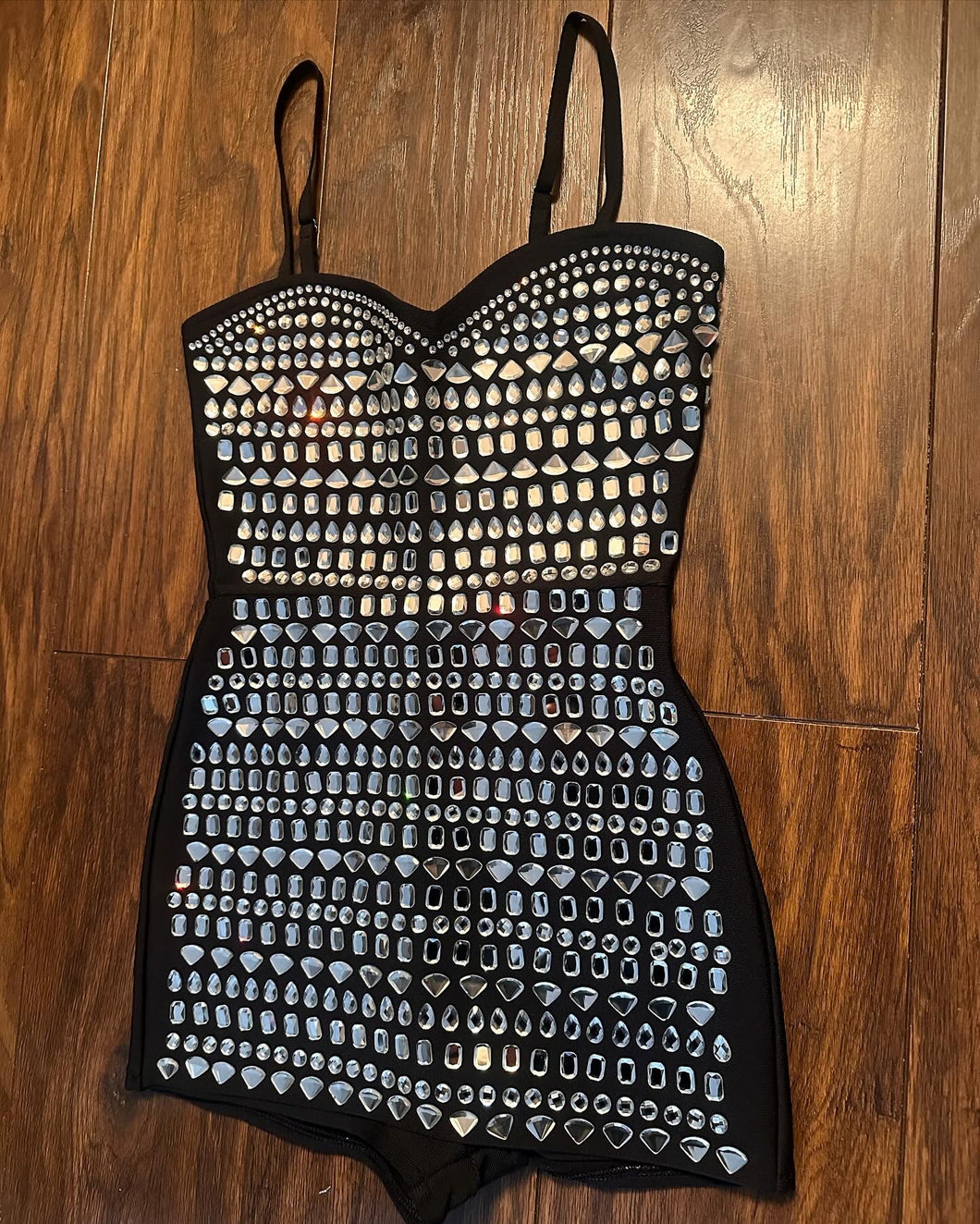 Jewel scuba playsuit