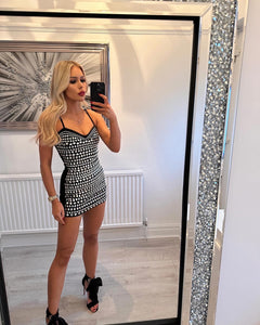 Jewel scuba playsuit