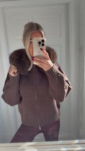 Load and play video in Gallery viewer, Fox fur cardigan
