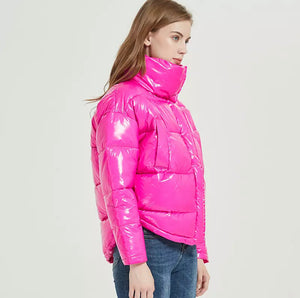 Fuchsia Bubble Coat