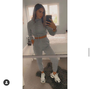 Grey marl tracksuit