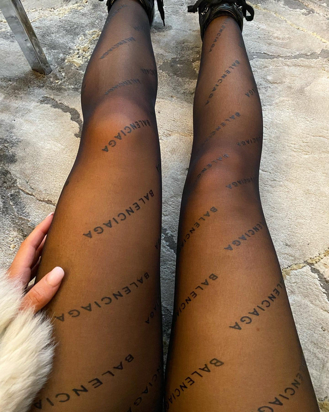 BB opaque tights