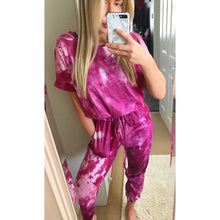 Load image into Gallery viewer, Tie dye jumpsuit
