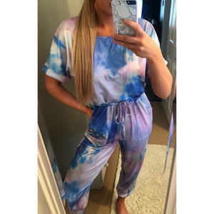 Tie dye jumpsuit