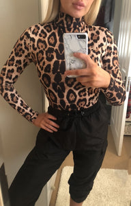 Leopard bodysuit