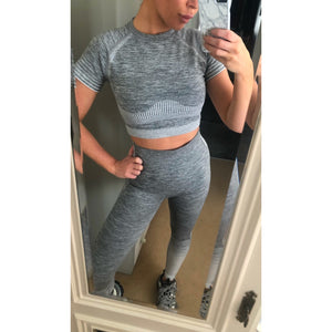 Grey marl Gym set